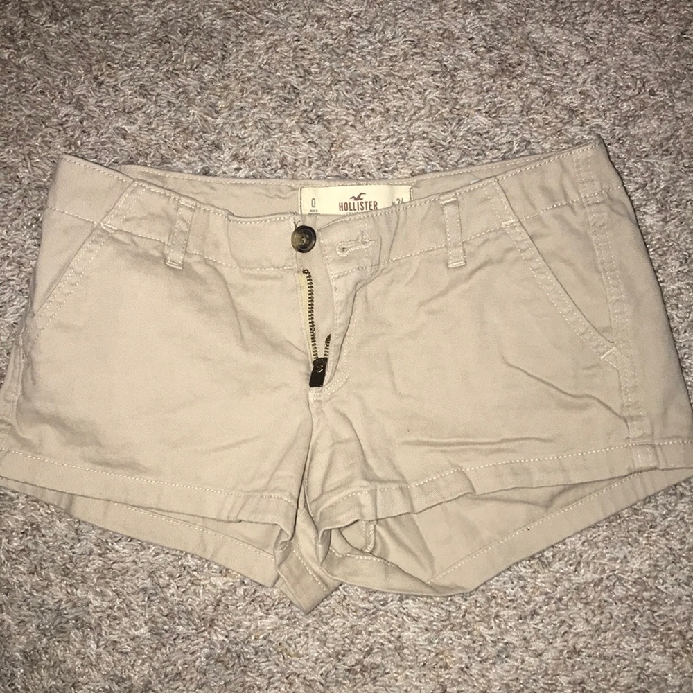 Hollister Khaki Shorts